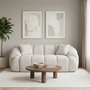Atelier Del Sofa Octavio Sofá de 2 Plazas Blanco